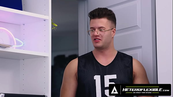 Image HETEROFLEXIBLE - Rocky Vallarta Is Visited By Neighbor Clark Delgaty, Ends Up Getting ANAL CREAMPIED