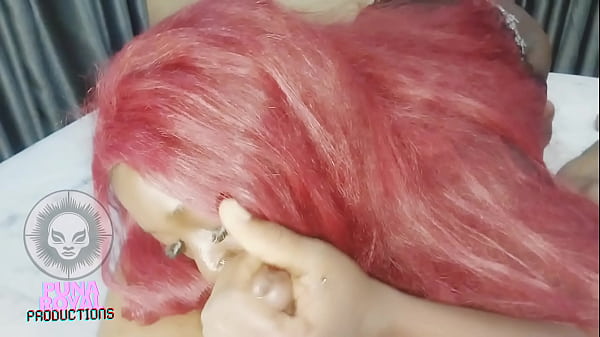 Image Sexy red cums like the water works