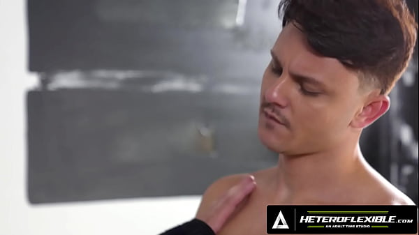 Image HETEROFLEXIBLE - Horny Enzo Muller KNOWS How To Relieve His Injured Straight Buddy Nate Rose