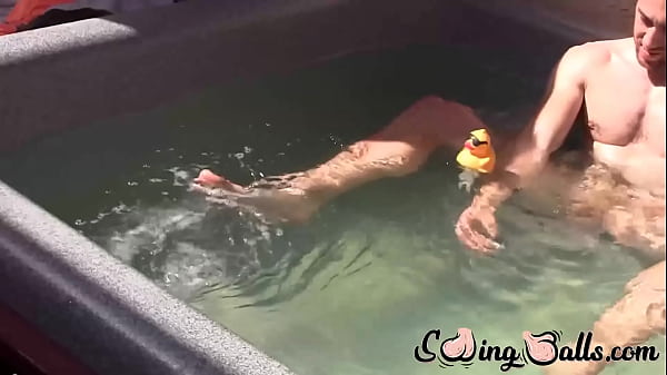 Image Beefy and hung John Powers slowly caress his massive dick until cumshot