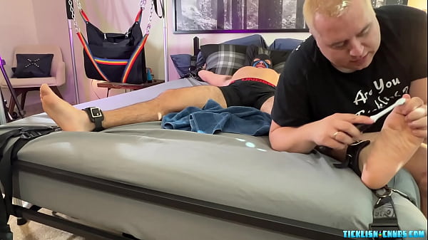 Image Bounded Hunk Cant Stop Giggling While Being Tickled By Matt