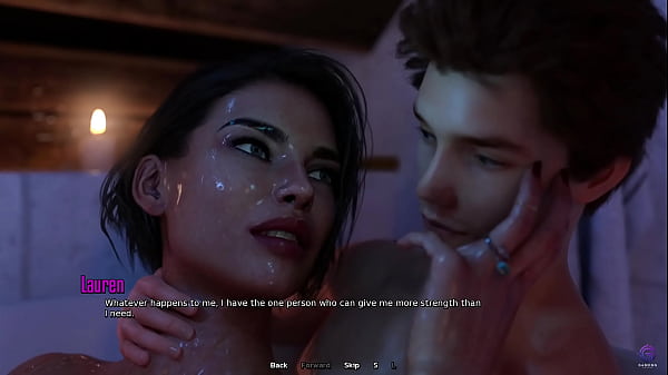 Image Touching My Horny Stepmom's Pussy While Bathing Together - 3D Hentai Animated Porn - Life in Santa County