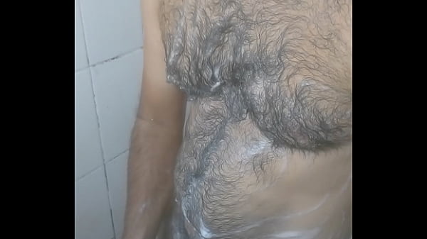 Image jerking off hidden in the shower and cumming nicely in my hand for you to clean with your mouth