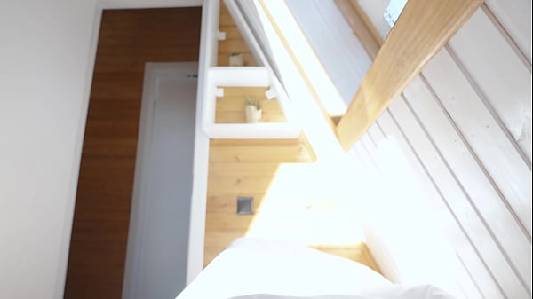 Image Naughty girl woke up her stepbrother with moans and was caught for it