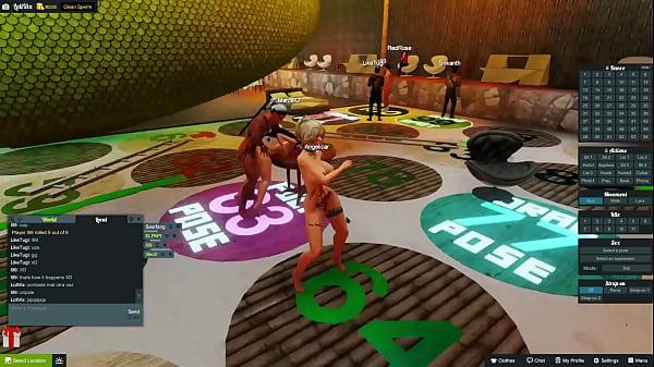 Image 3dxchat | LoliVix teniendo una noche muy activa (vuelve al snake and ladders xxx) | noche 20: 9 chicos y 1 chica | 2da parte
