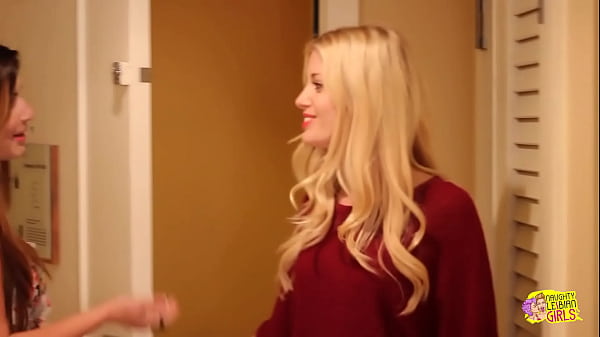 Image Twelve hours earlier these two lesbians had so much fun in their small hotel room