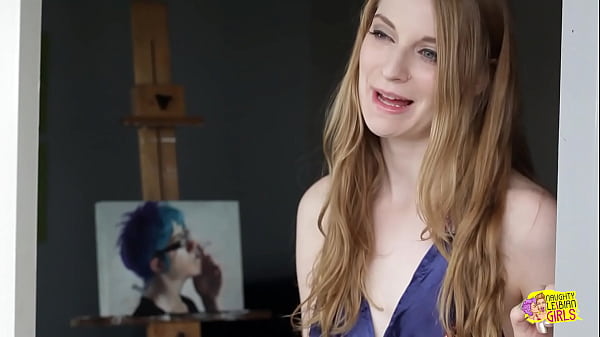Image After breaking up the busty brunette cheers herself up by banging the blonde lesbian model