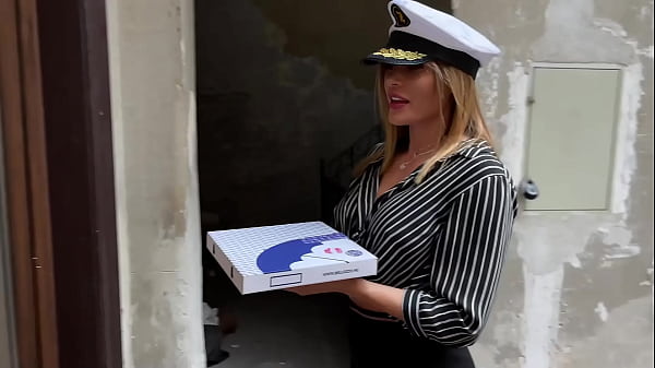 Image A tanned and fit MILF delivered herself to me and a pizza to boot.