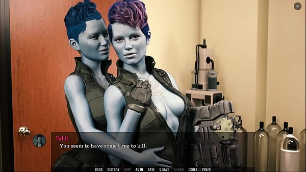 Image Tales From The Unending Void #30 - Slutty Alien Girl Eats Interracial Girls Pussy