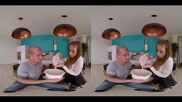 Image Making a Cake Ends with Cumshot - Virtual Real Porn