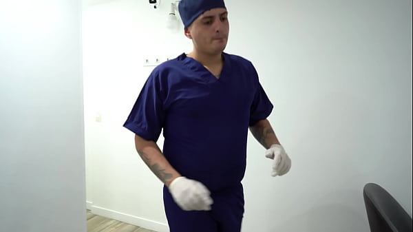 Image Sara Blonde fucks her patient hard when the stupid Doctor doesn't watch