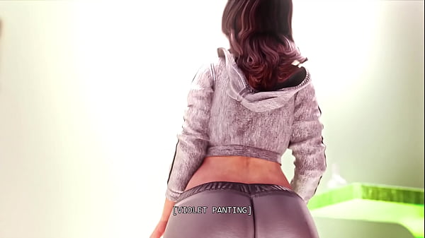 Image giantess/giant woman growth/3d model animation