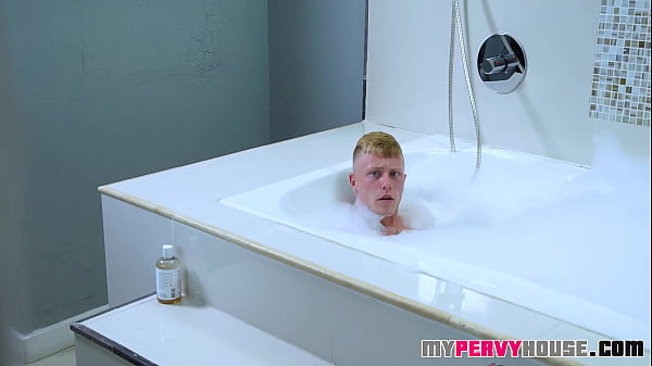 Image Stepson Using Stepmom Expensive Bubble Bath Formula