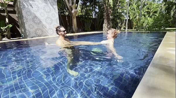 Image Stepsiblings Get Wild in the Pool While Alone