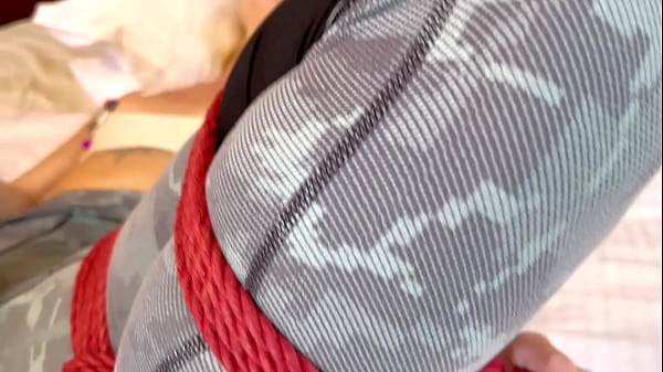 Image Using a Magic Wang While Dressed in Leggings