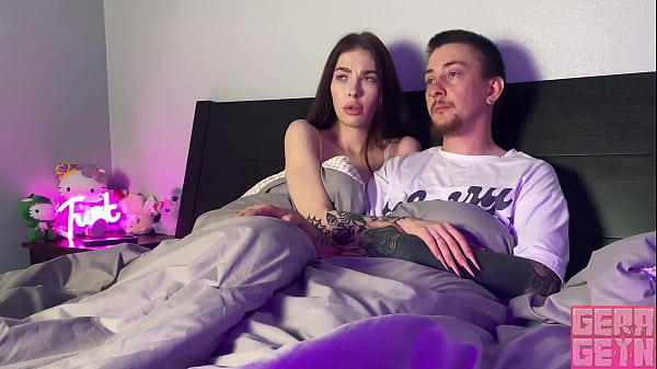 Image Hot stepsister sucked cock while watching a movie and got a huge facial