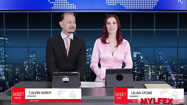 Image Mylfex - TV Presenters Give the Hot News