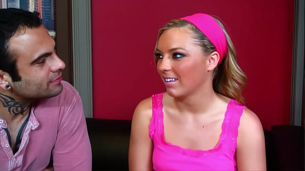 Image Blonde slutty Ally Kay make a blowjob and fuck
