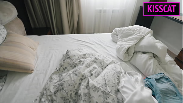 Image S3E1: Step son Backs to Home and Meets with new Step mom, later at midnight fucks her in share bed