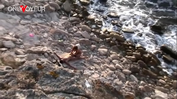 Image Beach Voyeur. Your girl desperately wants to suck and ride while on the beach. Would you deny?