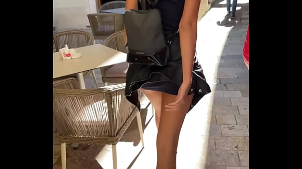 Image Public Flashing and Sex in Tourist hotspot - POV Teen Sex