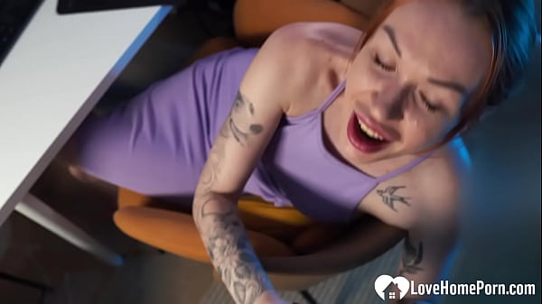 Image Cutie sucking me off like a slut