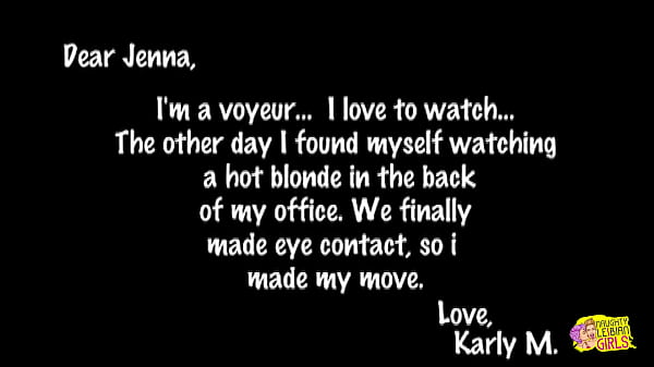 Image Karly M was a voyeur and she approached Jenna to have incredibly wild lesbian sex