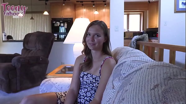 Image Couch-Surfing Blonde Stella Sedona Got Creampied By Mr. Brogan!