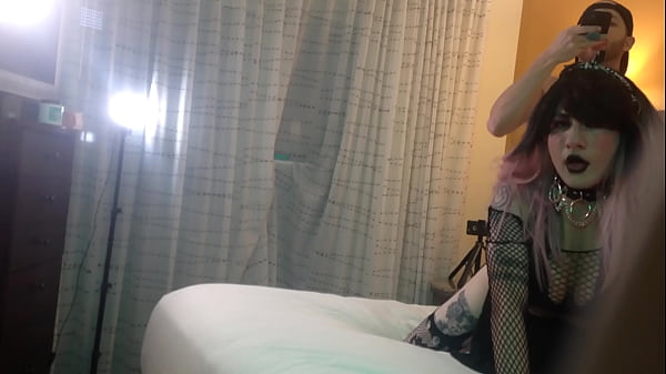 Image Gothic Trans Woman Fucked