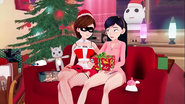 Image Helen Parr as Elastigirl suck the wrong santa | The Incredibles | Full Movie on PTRN or Sheer: Fantasyking3