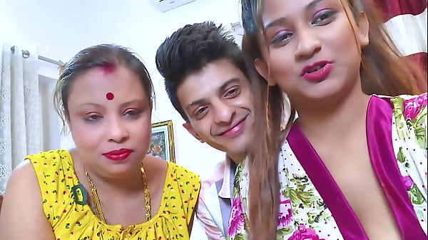 Image Two Desi Bhabhi Grand Masti with Young 18  Devar - Indian Sex