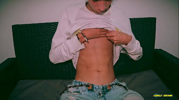 Image Sexy Skinny Twink Magic C Jerking His Big Cock And Shooting His Cum On Your Face