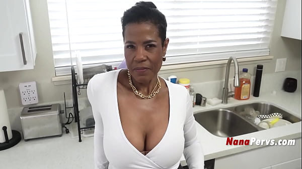 Image Ebony Step Nana And An HOT Interracial Step Family Threesome (FFM)