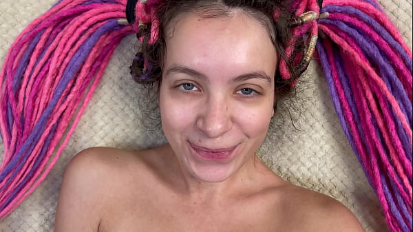 Image POV. Fucked teen alternative girl in missionary and cum at her ponytail face! Teaser