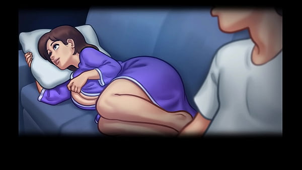 Image [Summertime Saga] Debbie & Anon Watch TV (footjob & sex)