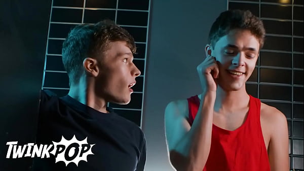 Image TWINKPOP - Troye Dean, Jake Preston, Maverick Sun And Jordan Lake Indulge In A Public Toilet Orgy