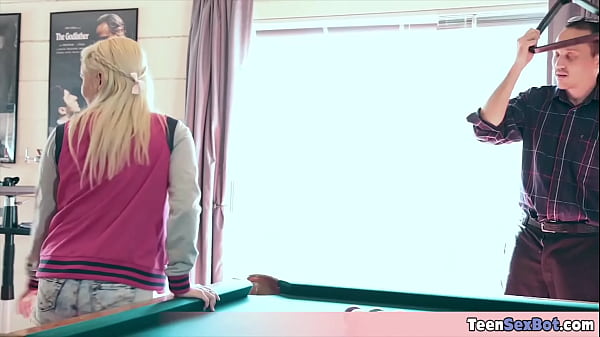 Image Playing pool with extra tiny Marsha can lead to a quick fuck session No complains tho