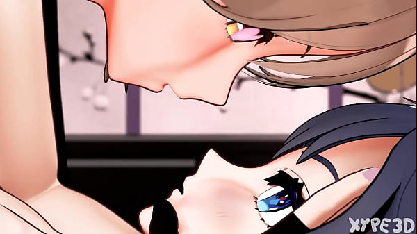Image Mumei x Kronii Mating Press by xype3d