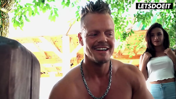 Image Busty Backpacker Gets All Horny With the Hostel Staff - HORNY HOSTEL