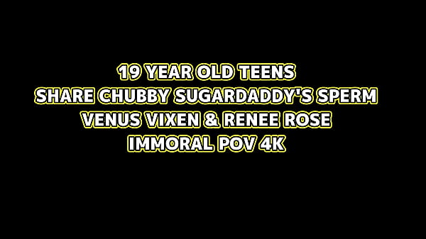 Image Teddy Busts A Nut On Venus & Renee's Faces In Wild POV Threesome!