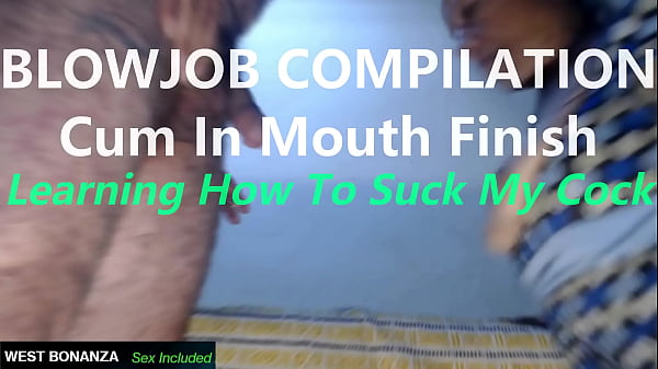 Image BLOWJOB COMPILATIION - Learning How To Suck My Cock