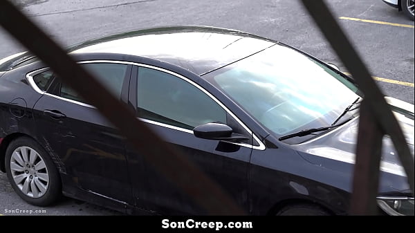 Image Stepson Having a Hot Fuck Session with His Daddy in The Car - Soncreep
