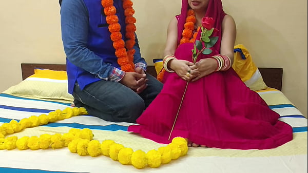 Image First Night of a newly married desi beautiful girl with addicted husband