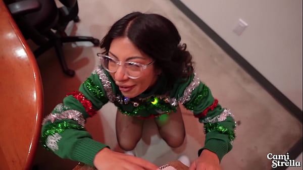 Image Big Titty Latina Coworker FUCKS me at Office Christmas Party for ALL to Hear