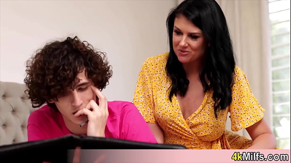 Image Busty stepmom helps me with my homework In exchange I need to satisfy her tremlbing mature pussy