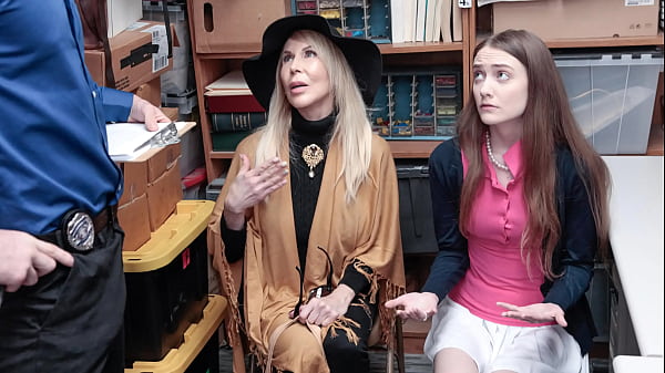 Image Teen and Her Grandma Has to Comply with The Loss Prevention Protocol - Shopliftersex