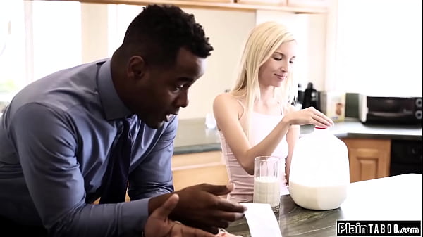 Image Slutty stepdaughter just want to get fucked by black stepdad