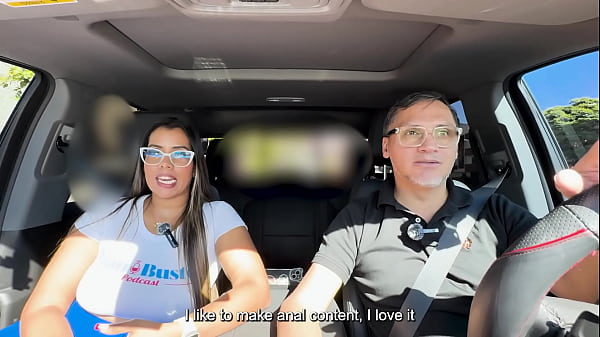 Image Boomsarr Latina with HUGE TITS AND ASS submits to the fucking machine inside the car - Juan Bustos ROAD