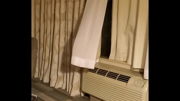 Image MtF Asian redhead shemale transsexual female trap ImpregnableLexa and her Daddy Dominant posted on Grindr the window was open for anyone to watch as well as people just passing by at the hotel. Deepthroat blowjob and raw bareback anal creampie