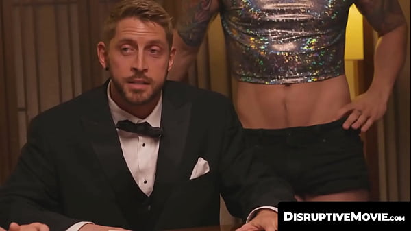 Image DisruptiveMovie.com - Johnny Ford and Michael Boston's intense bareback orgy fuck fest